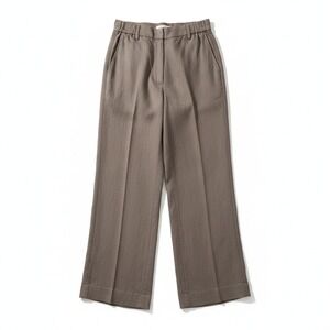COS Wide-Leg Trousers in Taupe